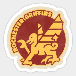 Defunct Rochester Griffins Lacrosse Team Sticker